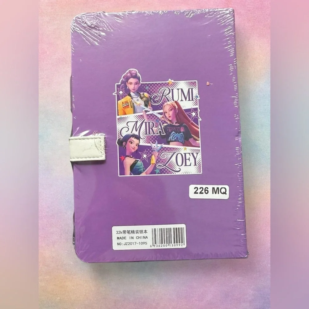 Huntrx Shining Light purple journal/diary